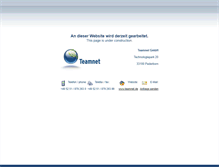 Tablet Screenshot of gartenbau-heise.de